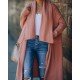  2022 Pure Color Loose Women's Knitted Coats