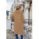  2022 Pure Color Loose Women's Knitted Coats