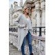  2022 Pure Color Loose Women's Knitted Coats