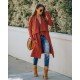  2022 Pure Color Loose Women's Knitted Coats