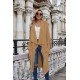  2022 Pure Color Loose Women's Knitted Coats