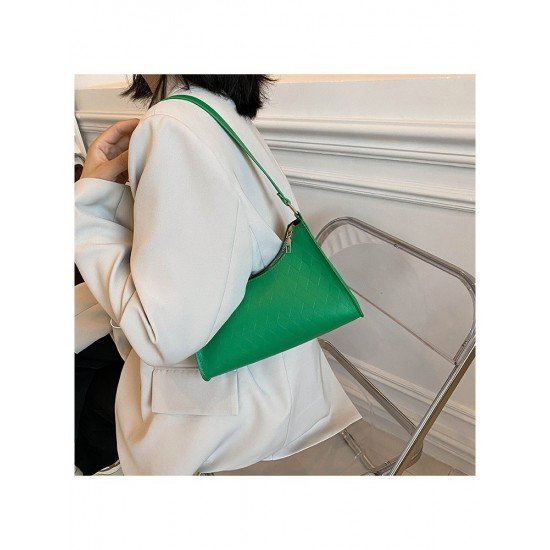  Autumn Solid Color PU Women's Armpits Bags