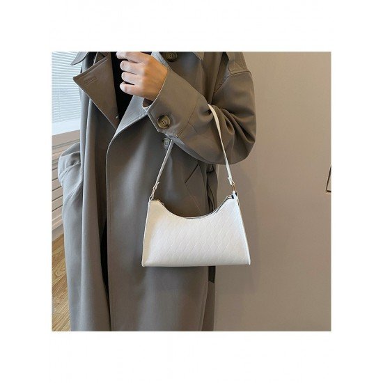  Autumn Solid Color PU Women's Armpits Bags