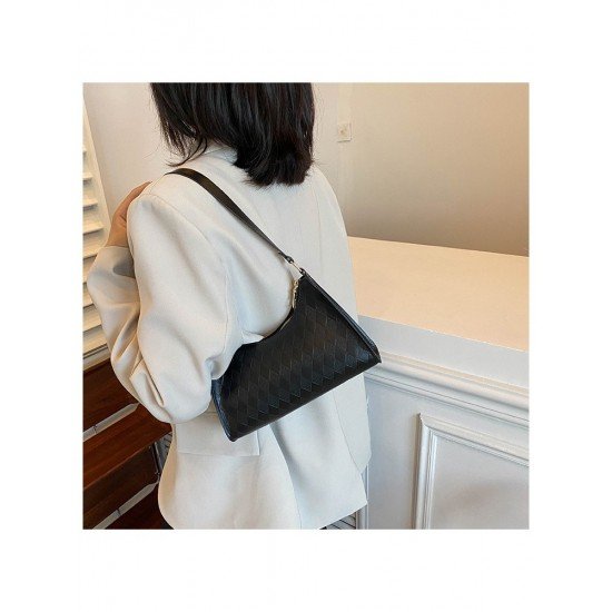  Autumn Solid Color PU Women's Armpits Bags