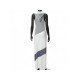 Stylish Color Blocking Hooded Collar Sleeveless Maxi Dress