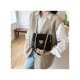  PU Pure Color Cross-body Bag For Women