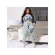  Letter Printing Women's Casual Two-Piece Set