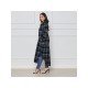  Fashion Loose Plaid Women's Long Coats