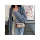  Fashion Simple Plaid Women's Shoulder Bag