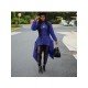  Fashion Pure Color Hooded Women's Irregular Coats