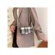  Fashion Simple Plaid Women's Shoulder Bag