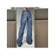  Pure Color High-waisted Women's Denim Pants