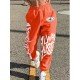  Thick Spring Printed Women Workout Trousers