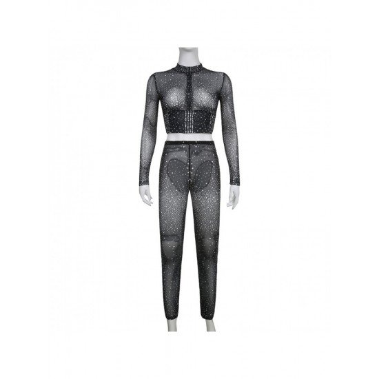  2022 Fall Skinny Top And Trouser Women's Suits