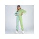 Color Blocking Matching 2 Piece Tracksuit Pant Sets