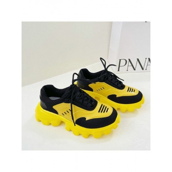 Sports Color Blocking Lace Up Sneakers