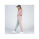 Color Blocking Matching 2 Piece Tracksuit Pant Sets