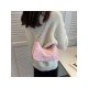  Pure Color Shoulder Bag For Women