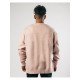  Casual Loose Pure Color Round Neck Men's Hoodie