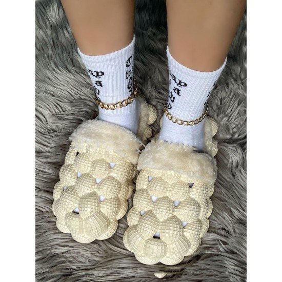 Cute Designer Peanut Winter Slippers