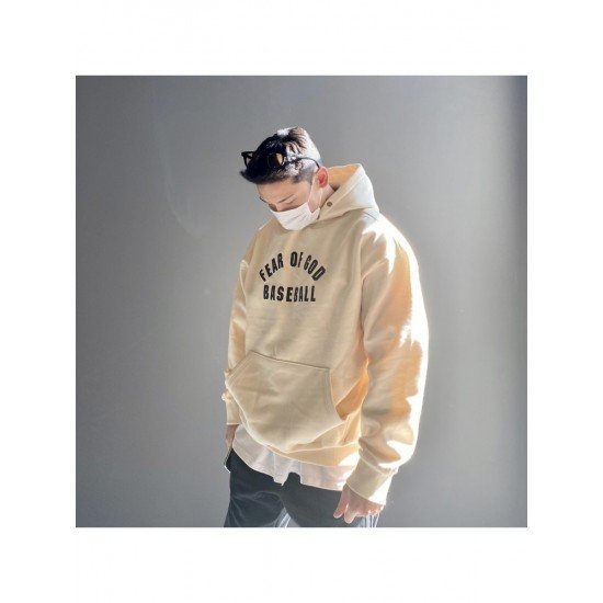 Casual Loose Letter Hooded Men's Sweater