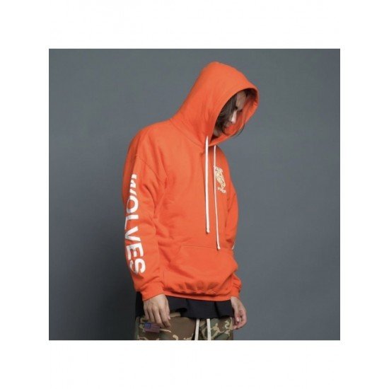  Casual Loose Printing Men's Hooded Sweater