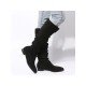  2022 Round Toe Suede Women's Mid Calf Boots