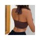  Sexy Halter Backless Pure Color Women's Small Vest