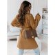 Women Black Long Sleeve Coats