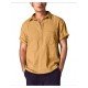  Spring Pure Color Cotton Men's Short Sleeve Shirt