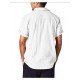  Spring Pure Color Cotton Men's Short Sleeve Shirt