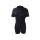  2022 New Pure Color Short Sleeve Women's Rompers