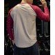 Contrast Color Fall Long Sleeve Tees For Men