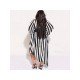 Striped Printed Plus Size Maxi Dresses