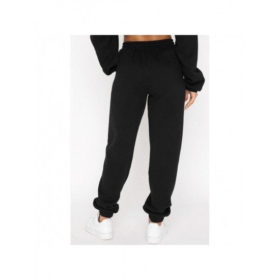 Solid Matching 2 Piece Jogger Sets For Women