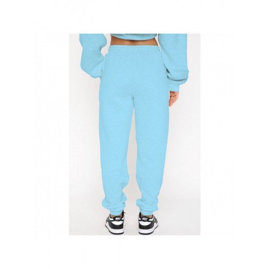 Solid Matching 2 Piece Jogger Sets For Women