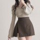 Sweetheart Neck Puff Sleeve Ladies Tops