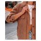 Pockets Spring Solid Casual Coats