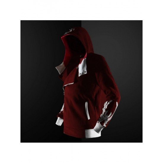  Fashion Casual Hooded Printing Men's Sweater