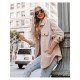 Pockets Spring Solid Casual Coats