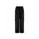 Hip Hop Black Wide Leg Drawstring Trousers