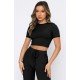 Simple Workout Matching 2 Piece Pant Sets Women