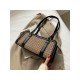  Fashion Houndstooth Shoulder Bag For Women