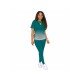  Gradient Color Casual Matching T Shirt And Pant Sets