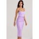  Pure Color Satin Backless Women's Sleeveless Dress