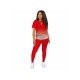  Gradient Color Casual Matching T Shirt And Pant Sets