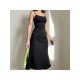  2022 Summer Black Backless Women's Sleeveless Dress