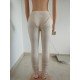  Skinny Pure Color Pleated Women's Long Pants