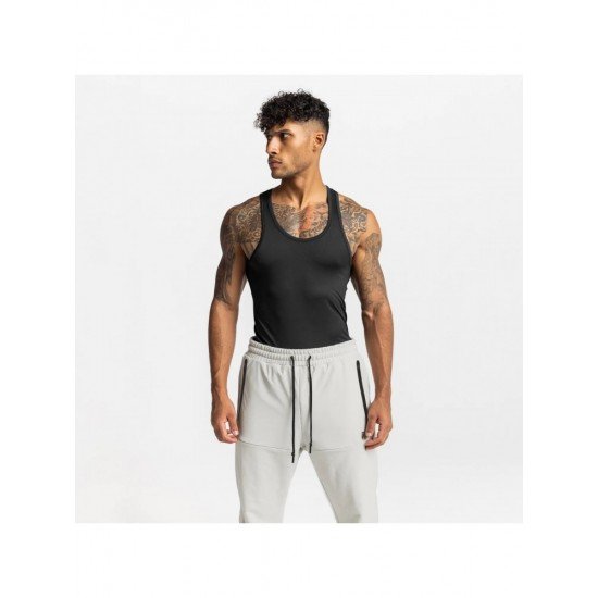  Men's Fitness Training Sports Pure Color Tanks