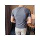  Pure Color Short Sleeve T-Shirt